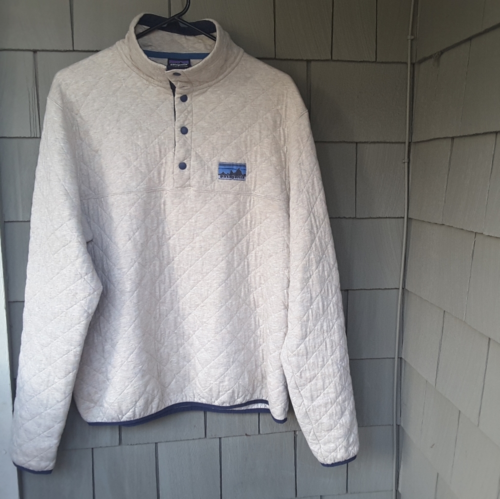 Patagonia Organic Cotton Quilted T Snap